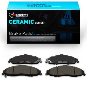 Pontiac Firebird Brake Pads - Front - R1 Concepts - Ceramic - `98-`02